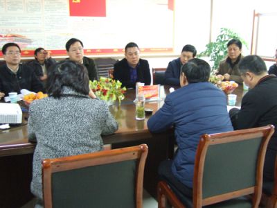 縣政府常務(wù)副縣長(cháng)曹紅斌、金融辦主任靳林冬來(lái)金泉科技考察新三板掛牌上市工作