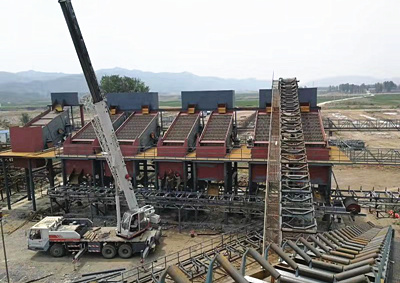 河南新鄉時產1000噸鵝卵石破碎生產線